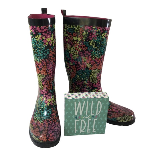 143 girl rain boots